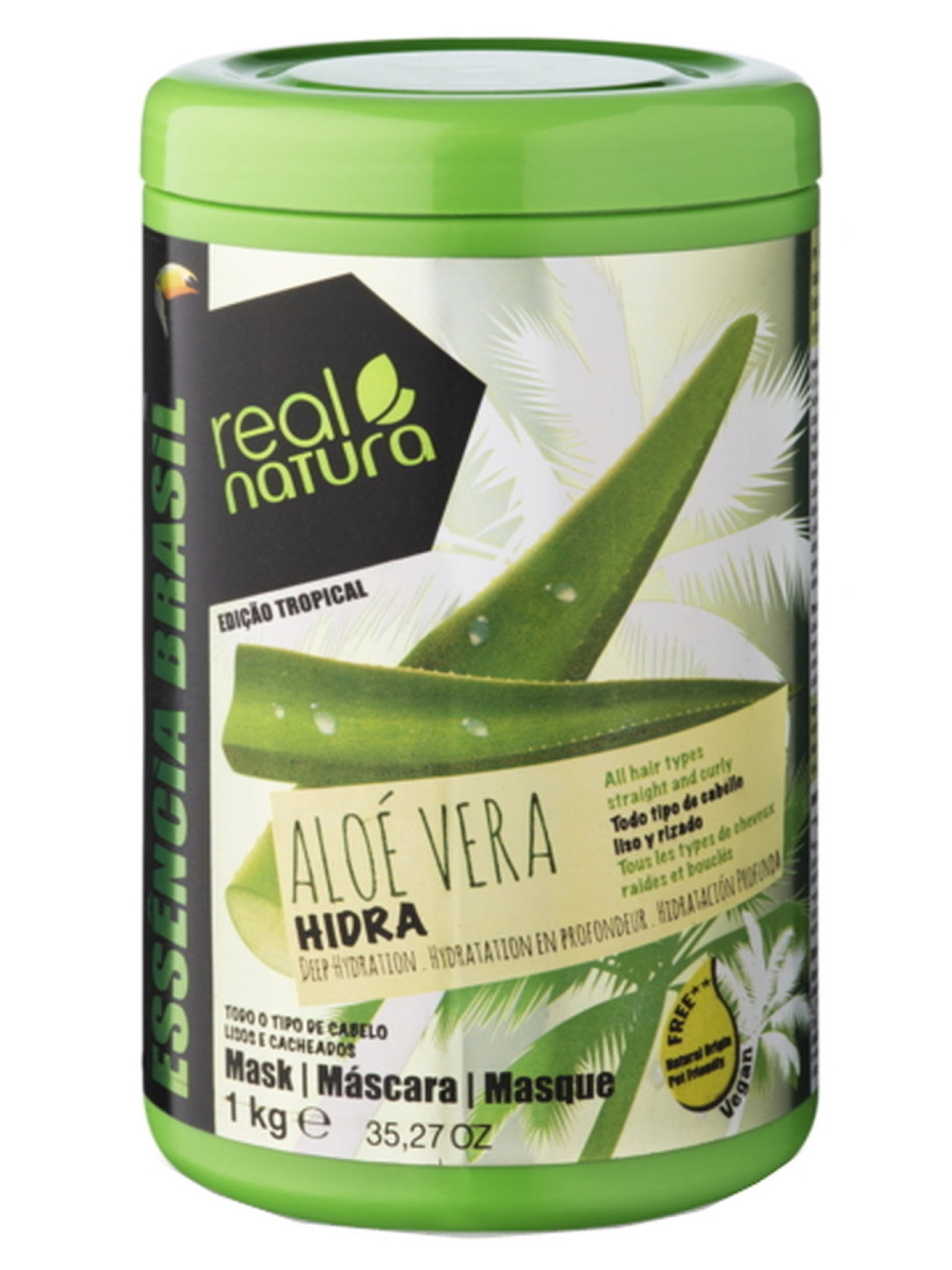 Real Natura Máscara Aloé Vera Hidra 1Kg