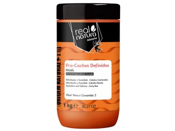 Real Natura Máscara Pro-Cachos Definidos 1Kg