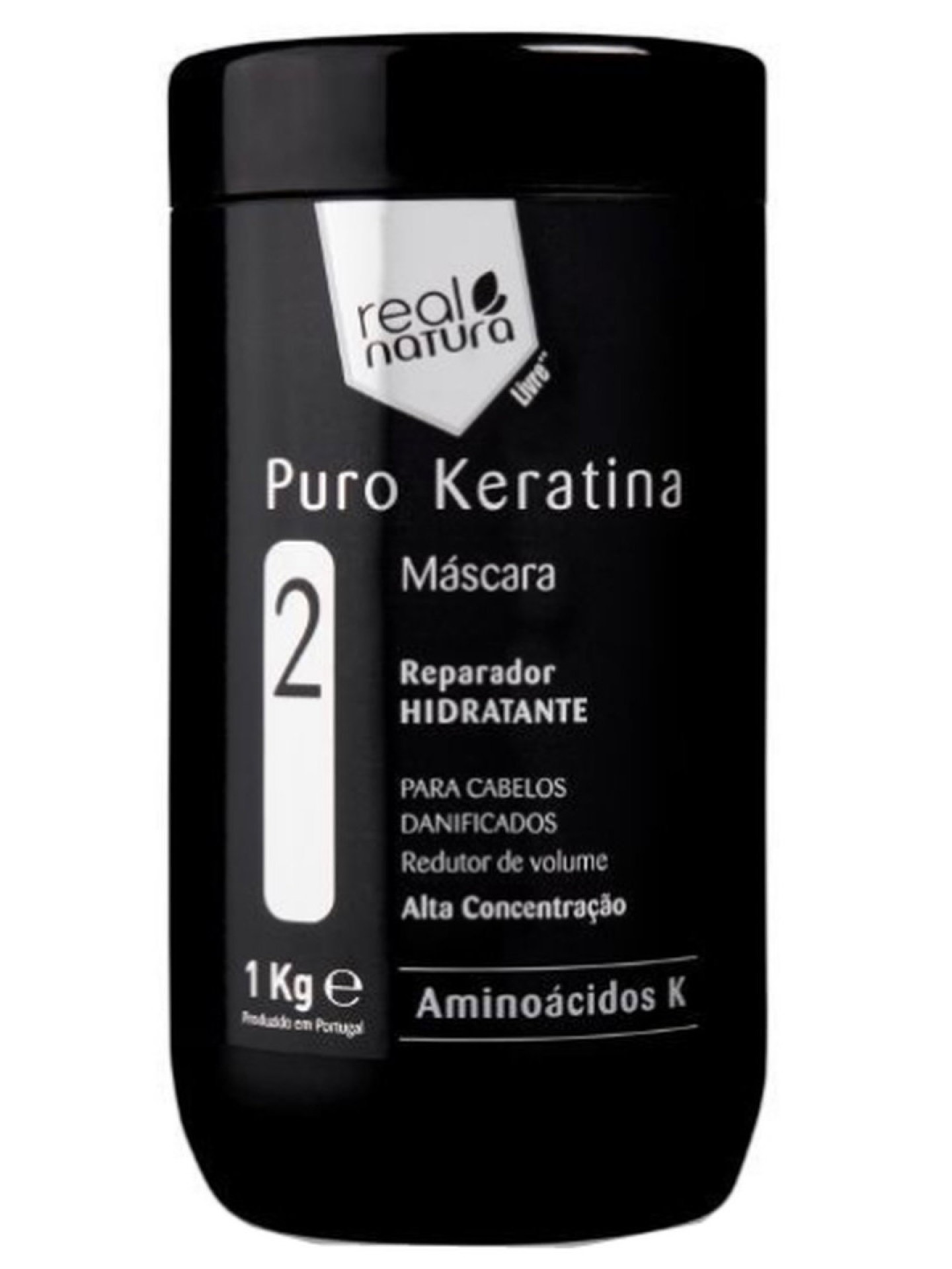 Real Natura Máscara Puro Keratina 1Kg