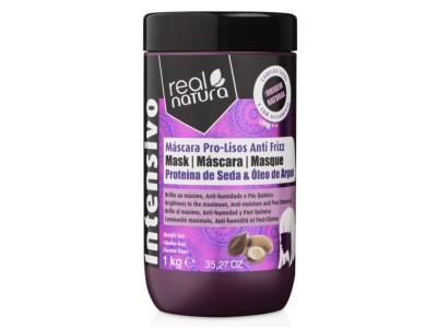 Real Natura Máscara Pro-Lisos Anti Frizz 1Kg - Image product