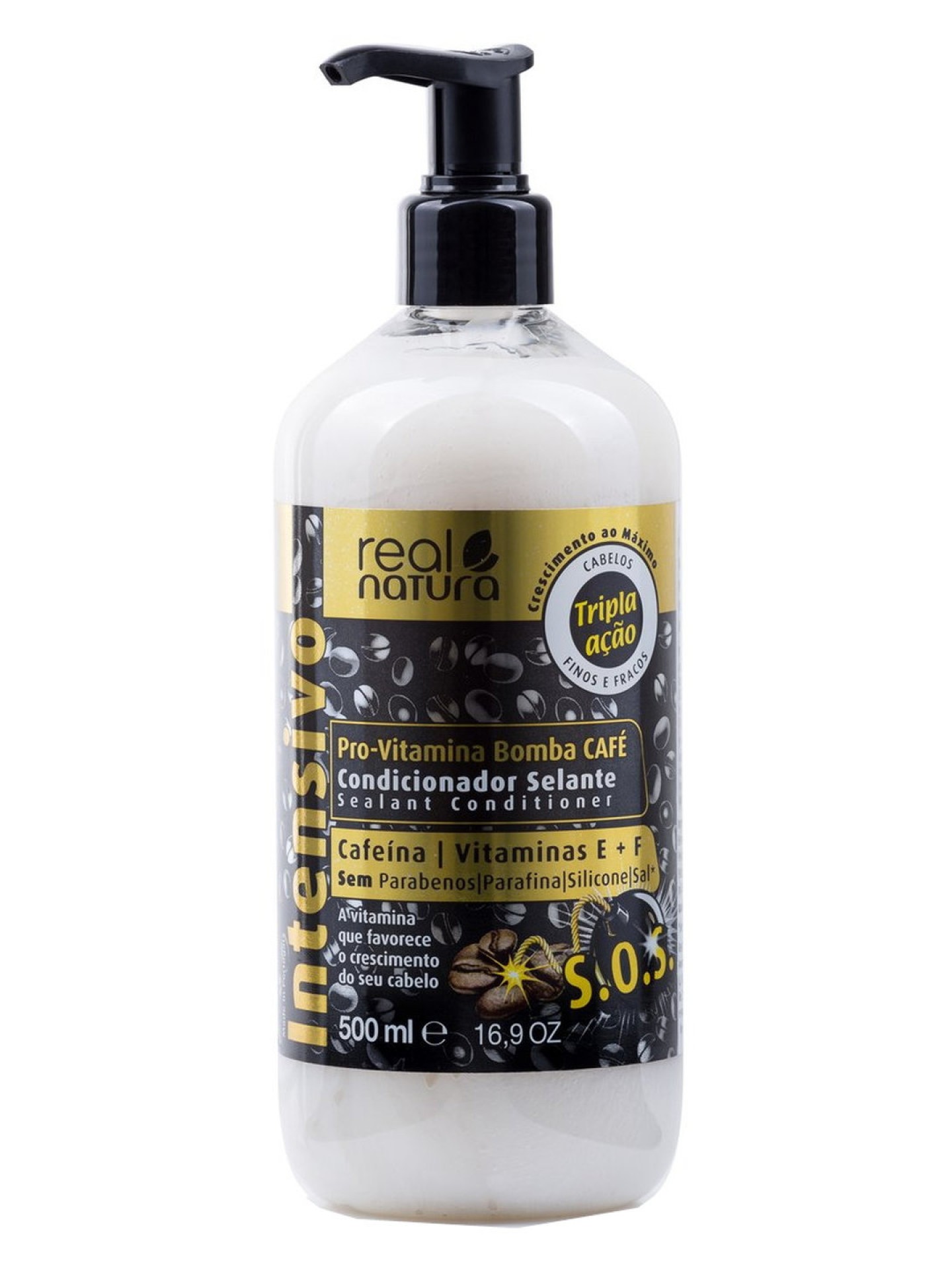 Real Natura Condicionador Pro-Reparação Bomba Café 500ml