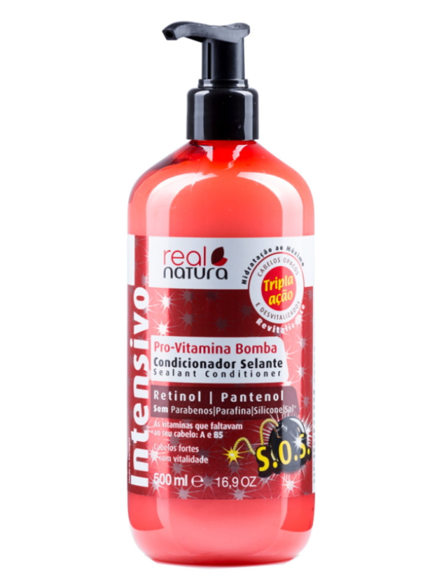 Real Natura Condicionador Pro-Vitamina Bomba 500ml