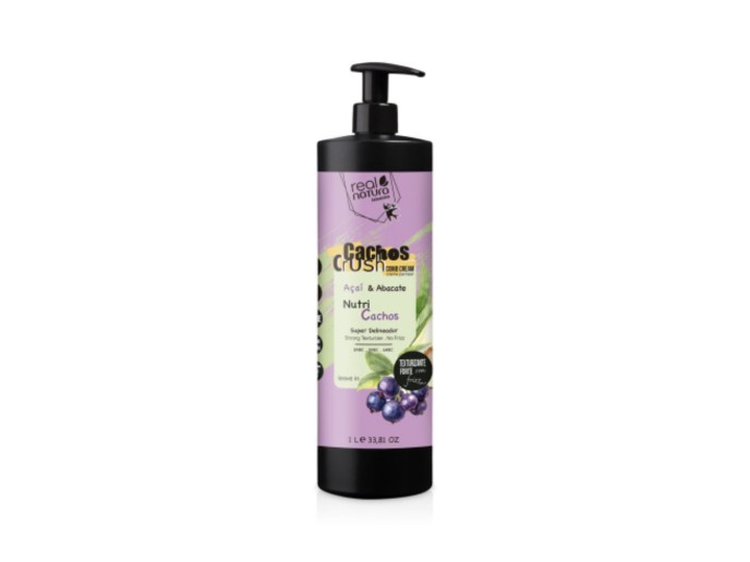 Real Natura Cr. Pentear Leave-In Cachos Açai Abacate 1000ml