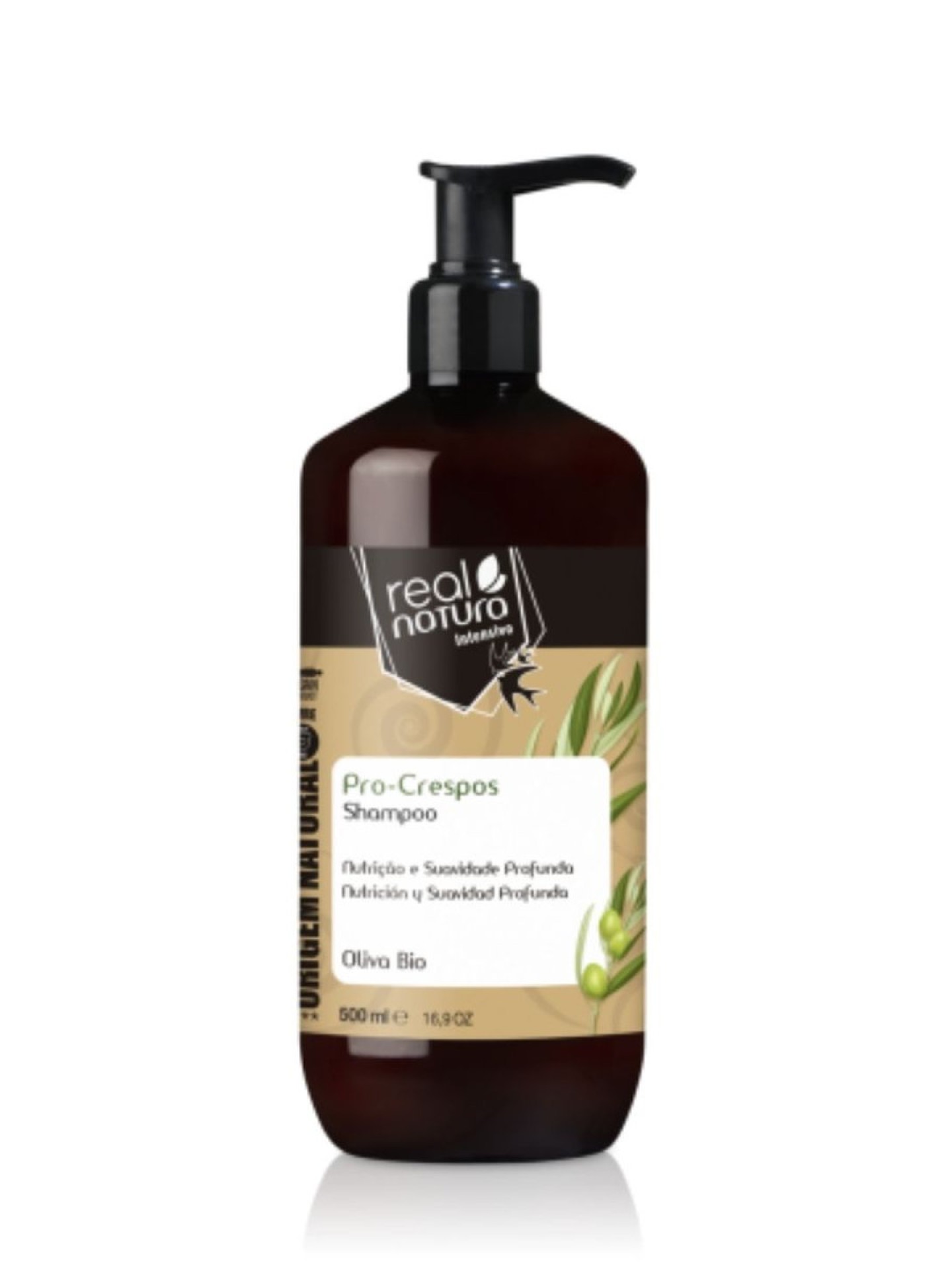 Real Natura Champô Pro-Crespos 500ml