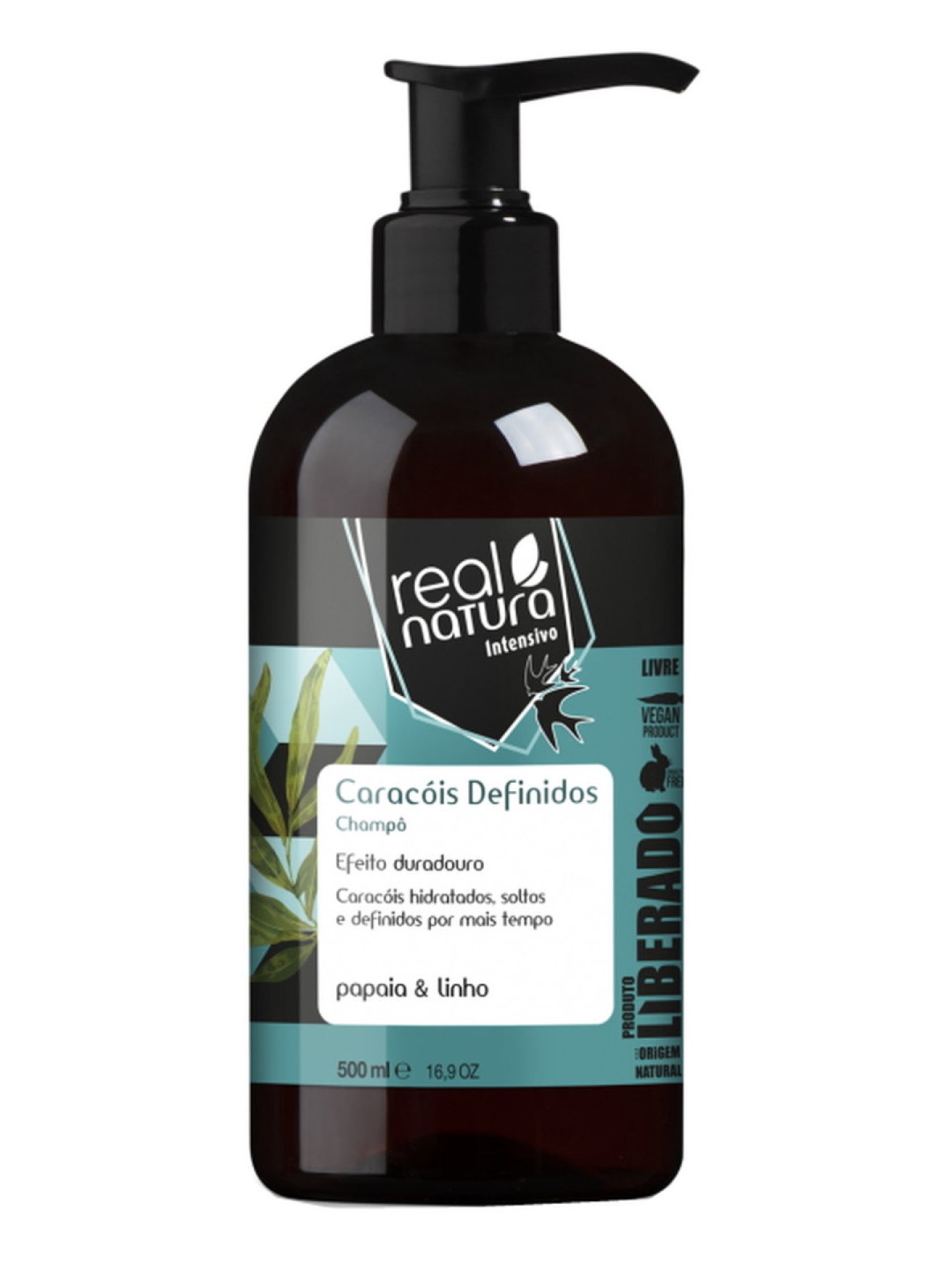Real Natura Champô Caracóis Definidos 500ml