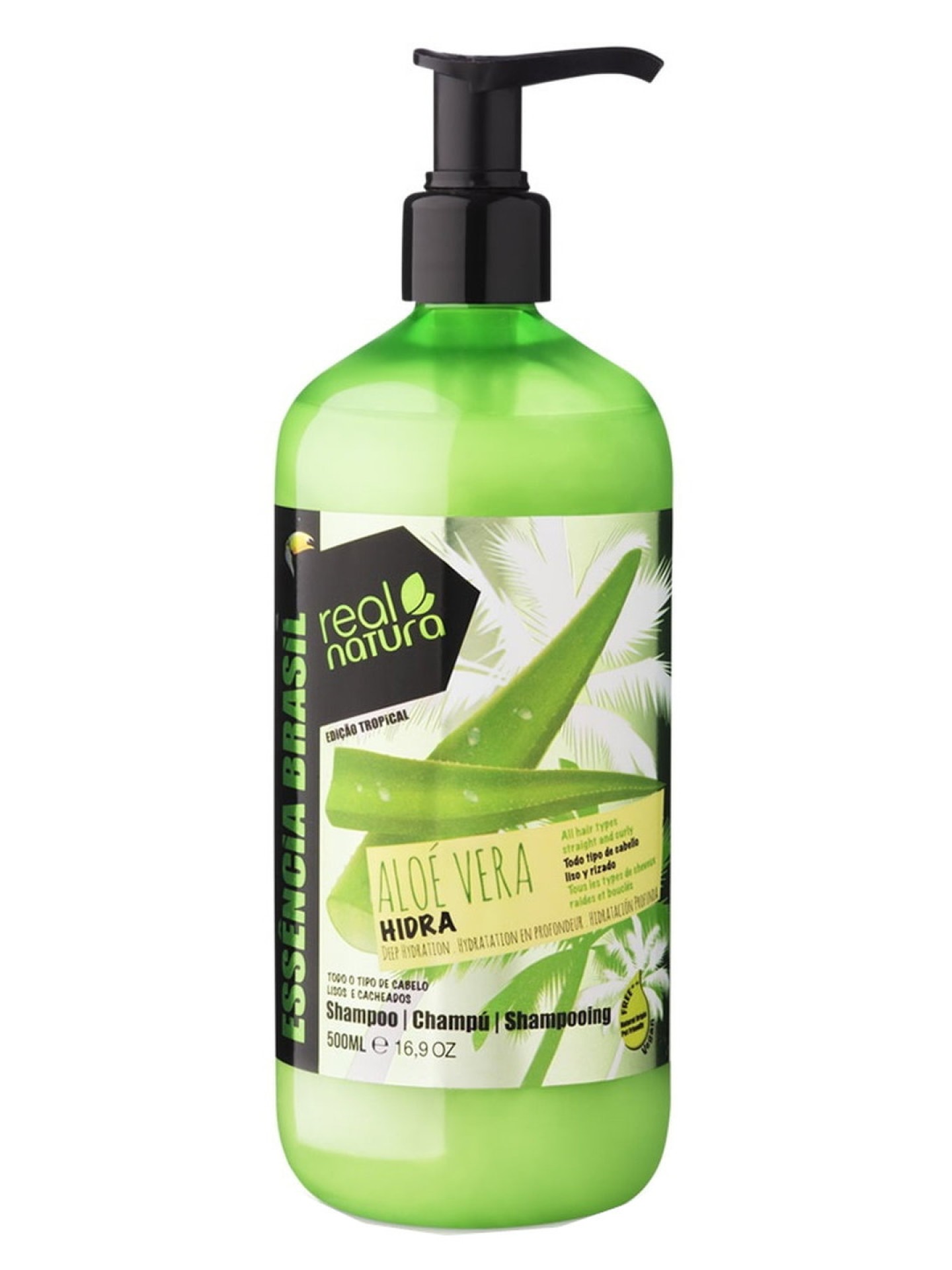 Real Natura Champô Aloé Vera Hidra 500ml