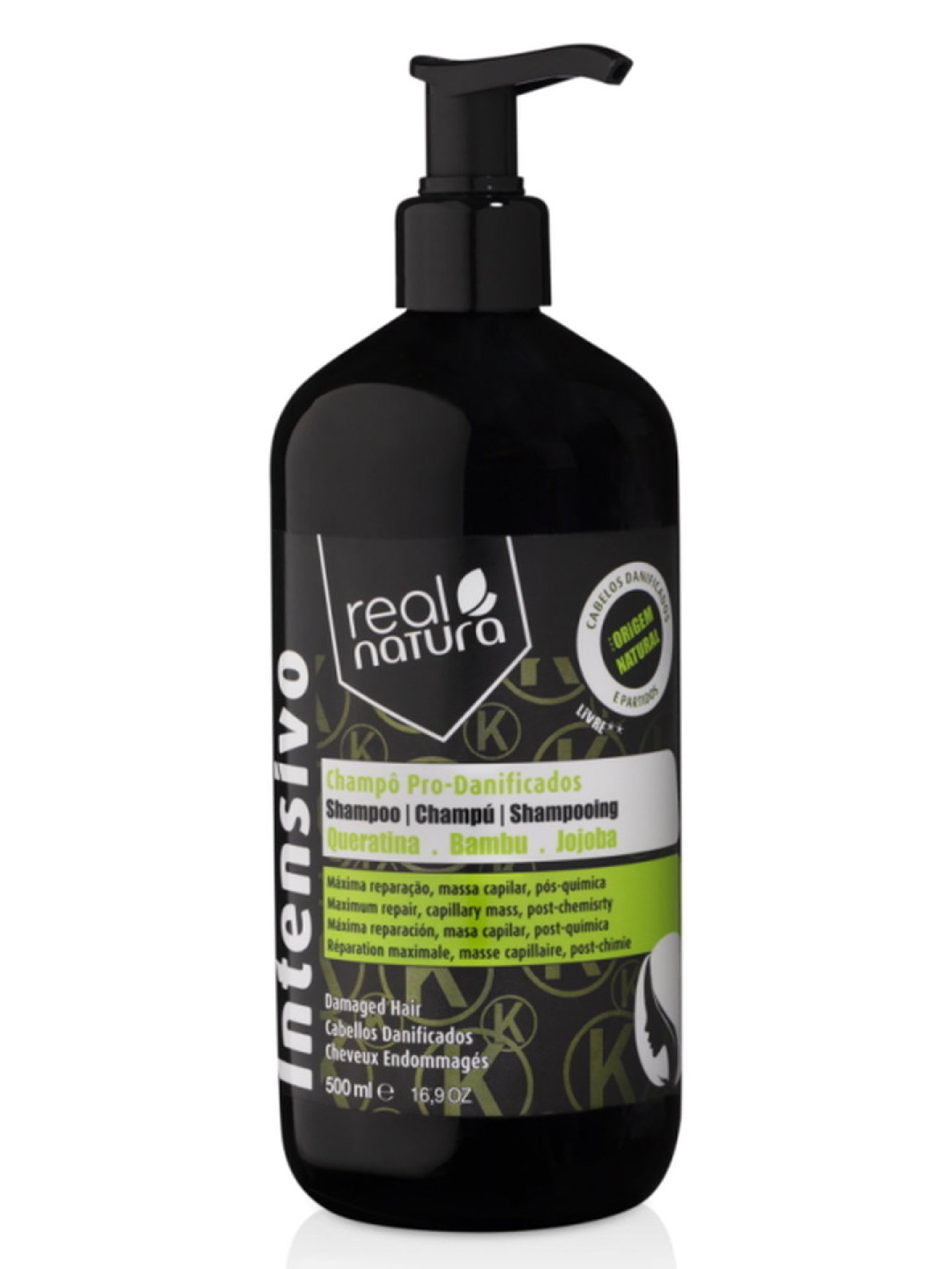 Real Natura Champô Pro-Danificados 500ml