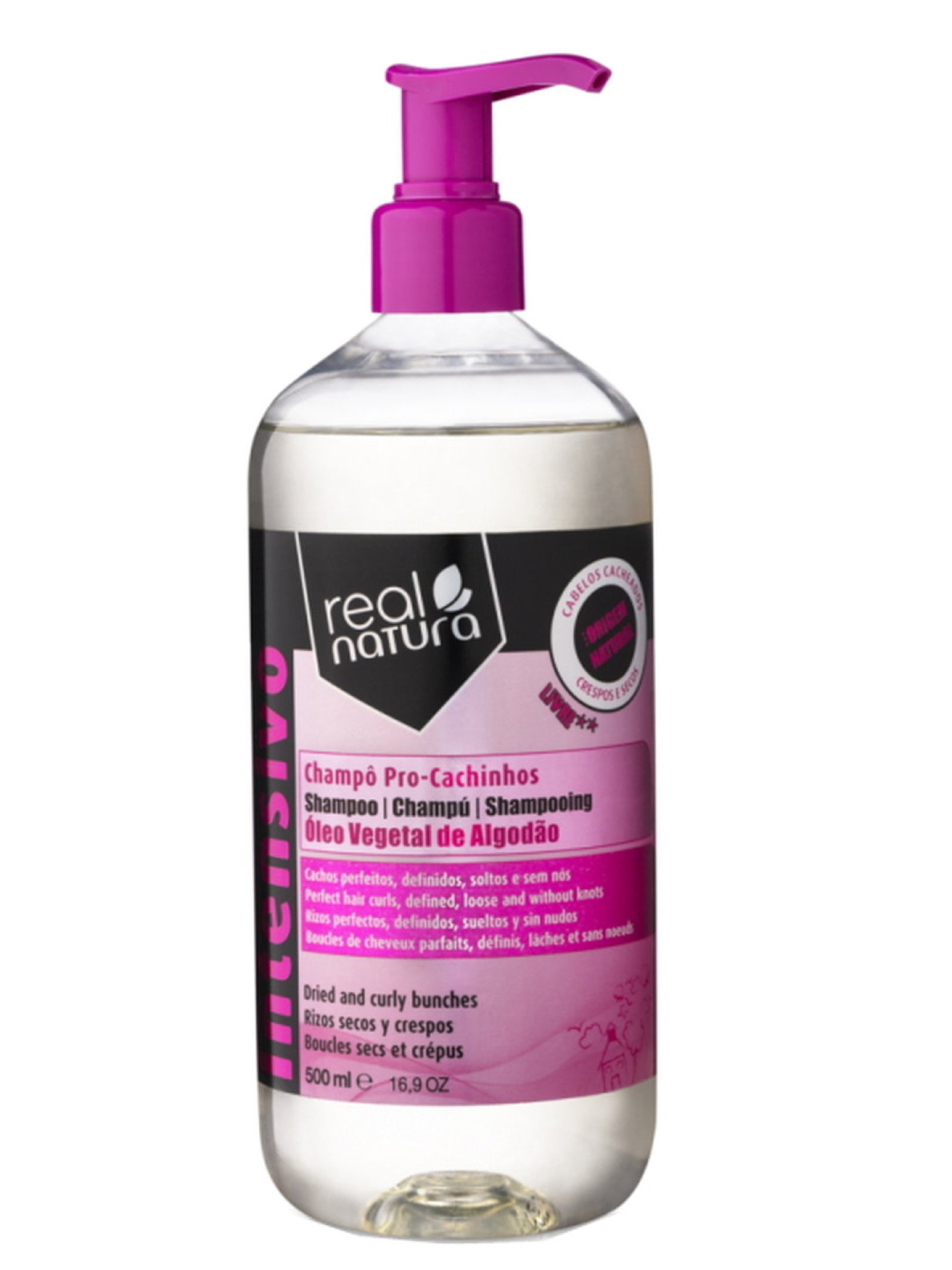 Real Natura Champô Pro-Cachinhos 500ml