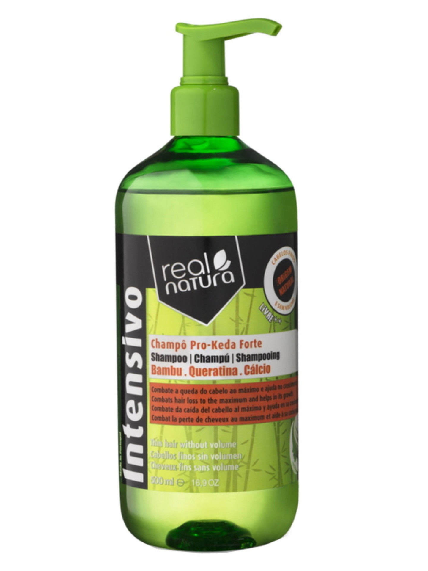 Real Natura Champô Pro-Keda Forte 500ml