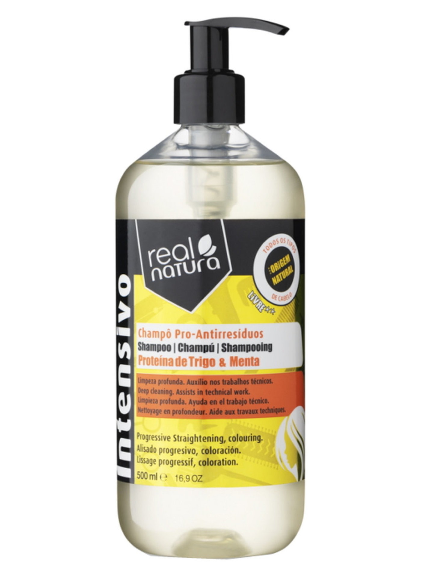 Real Natura Champô Pro-Antirresíduos 500ml