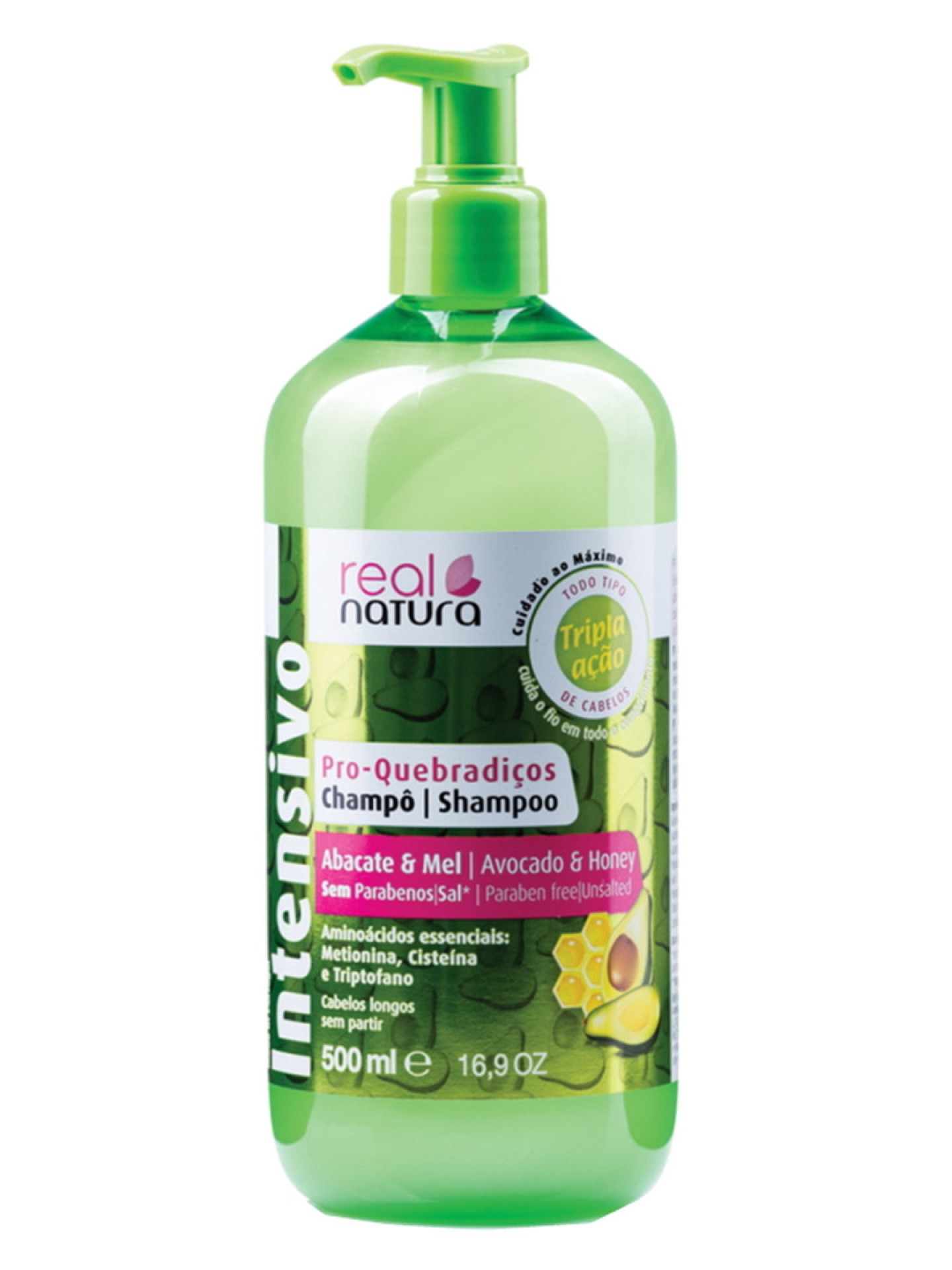 Real Natura Champô Pro-Quebradiços 500ml