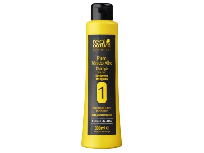 Real Natura Champô Puro Alho 300ml - Image product