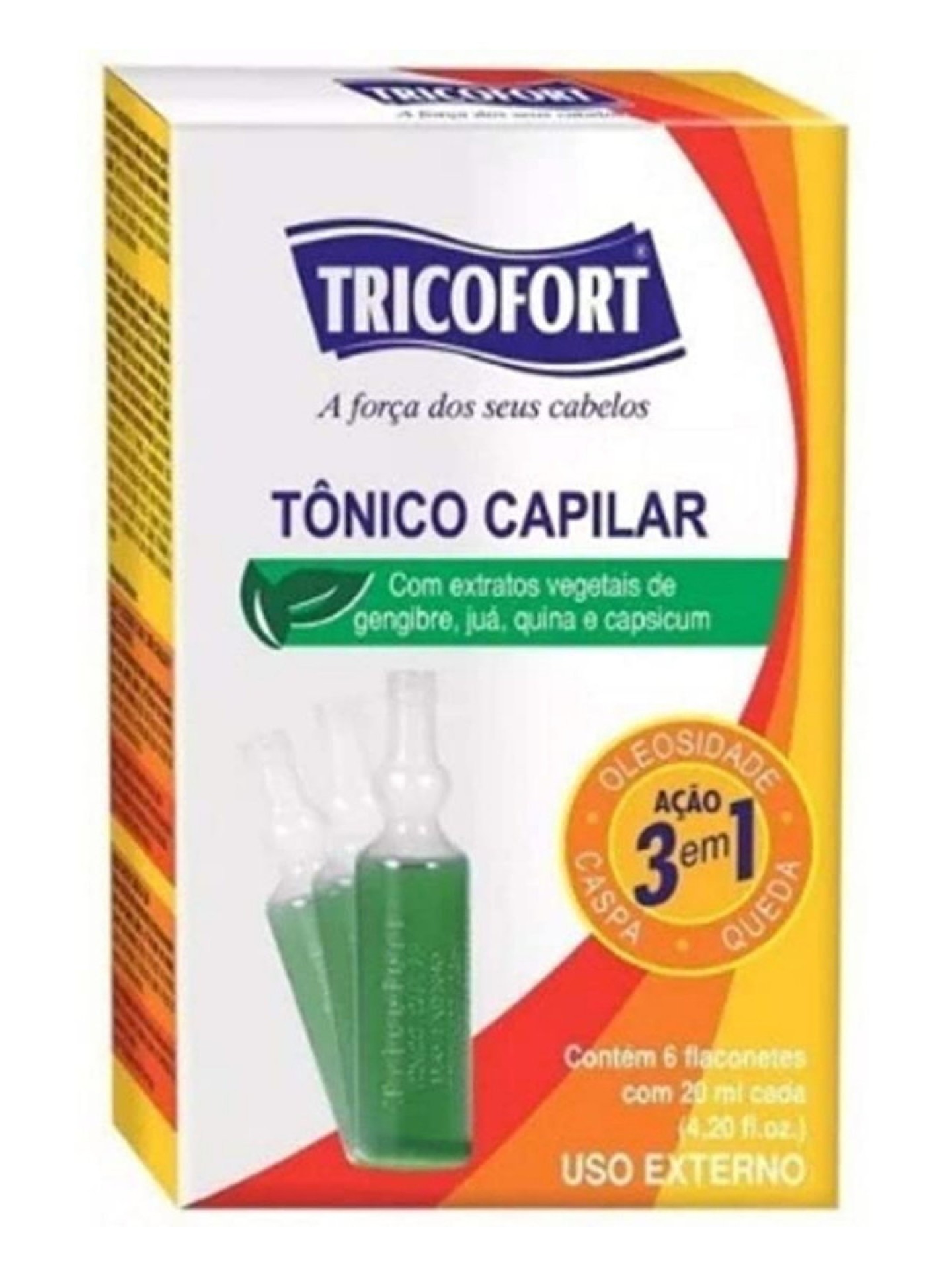 Tricofort Tonico Cap. Cx. C/6 amp.