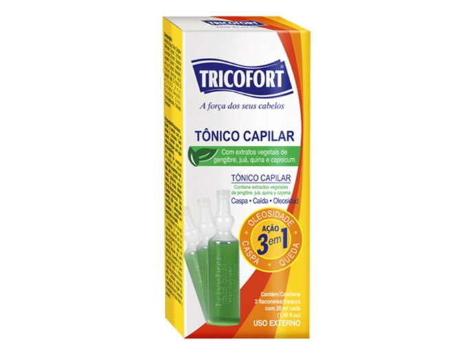 Tricofort Tonico Capilar cx. 2uni