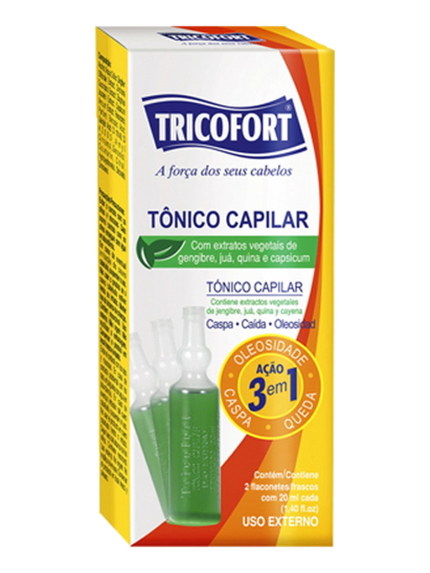 Tricofort Tonico Capilar cx. 2uni