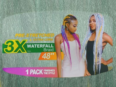FREEDOM WATERFALL BRAID TAMANHO 48  COR MINT - Image product