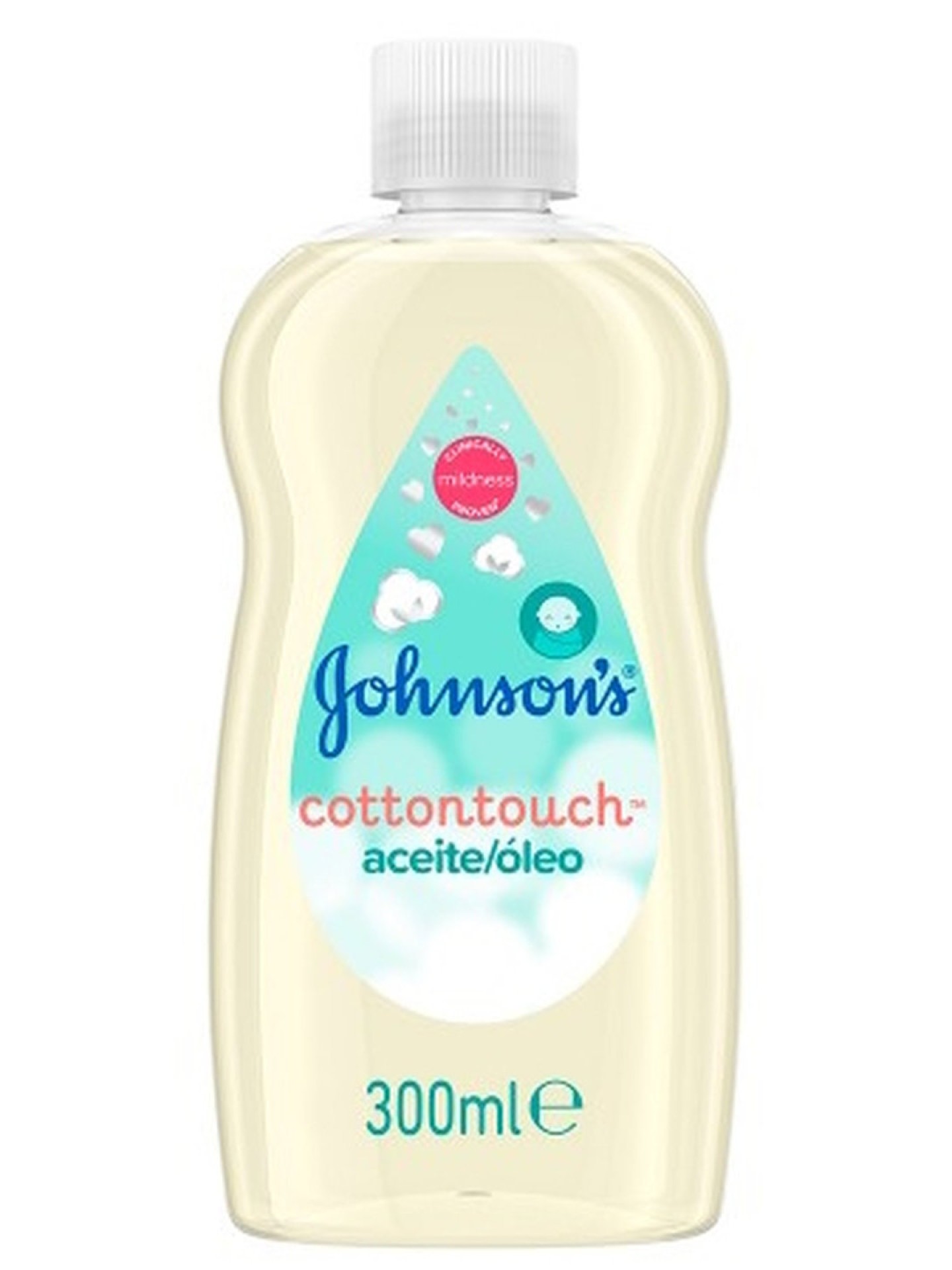 Johnsons Baby Óleo Cotton 300ml