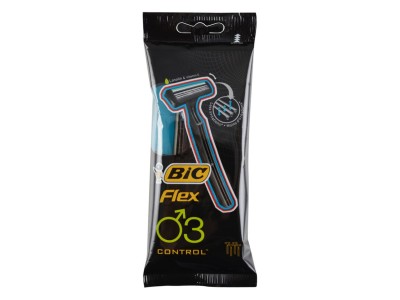 Bic Flex 3 Control Maq.Barbear  Bolsa 4unid. - Image product