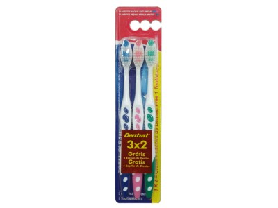Dentrat  Toothbrush Soft Nylon Normal III Blister S3-223 - Image product