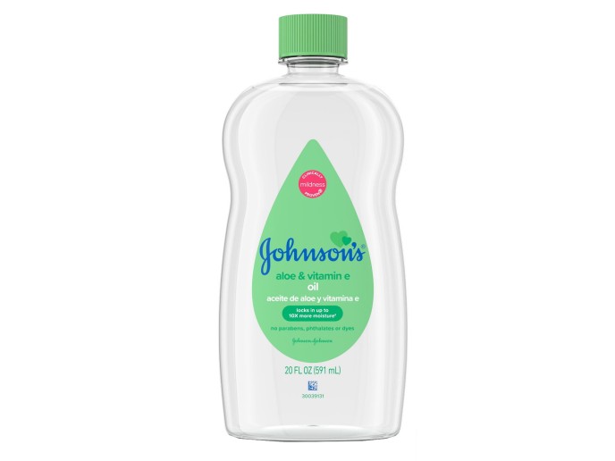 Johnsons Baby Oil c/ Aloe Vera 300ml