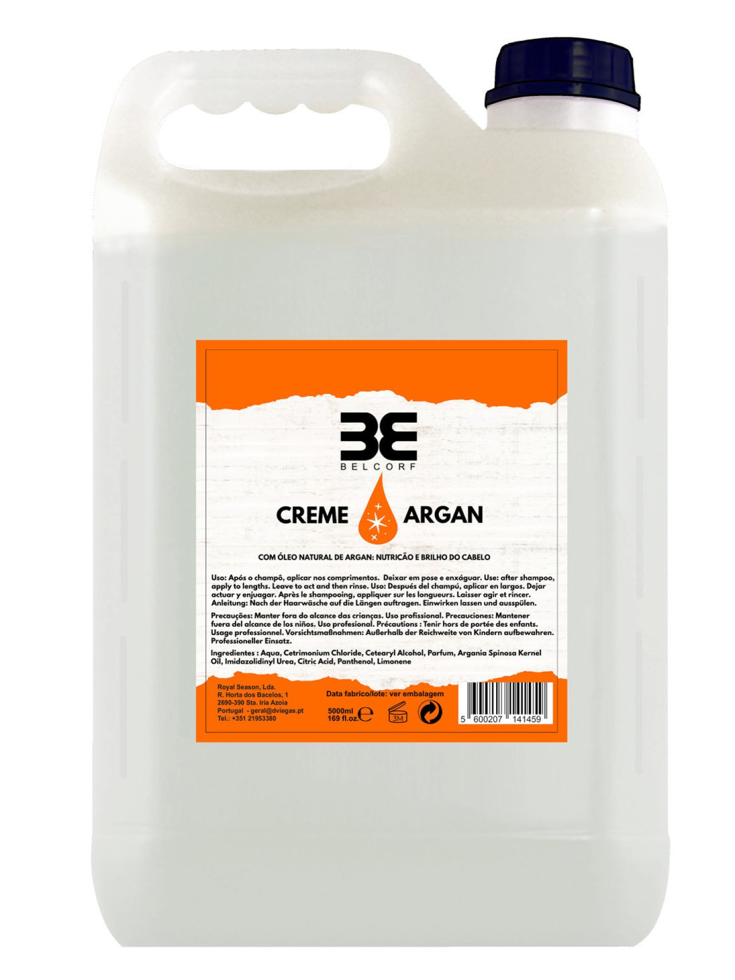 Belcorf Creme de Argan 5Lt