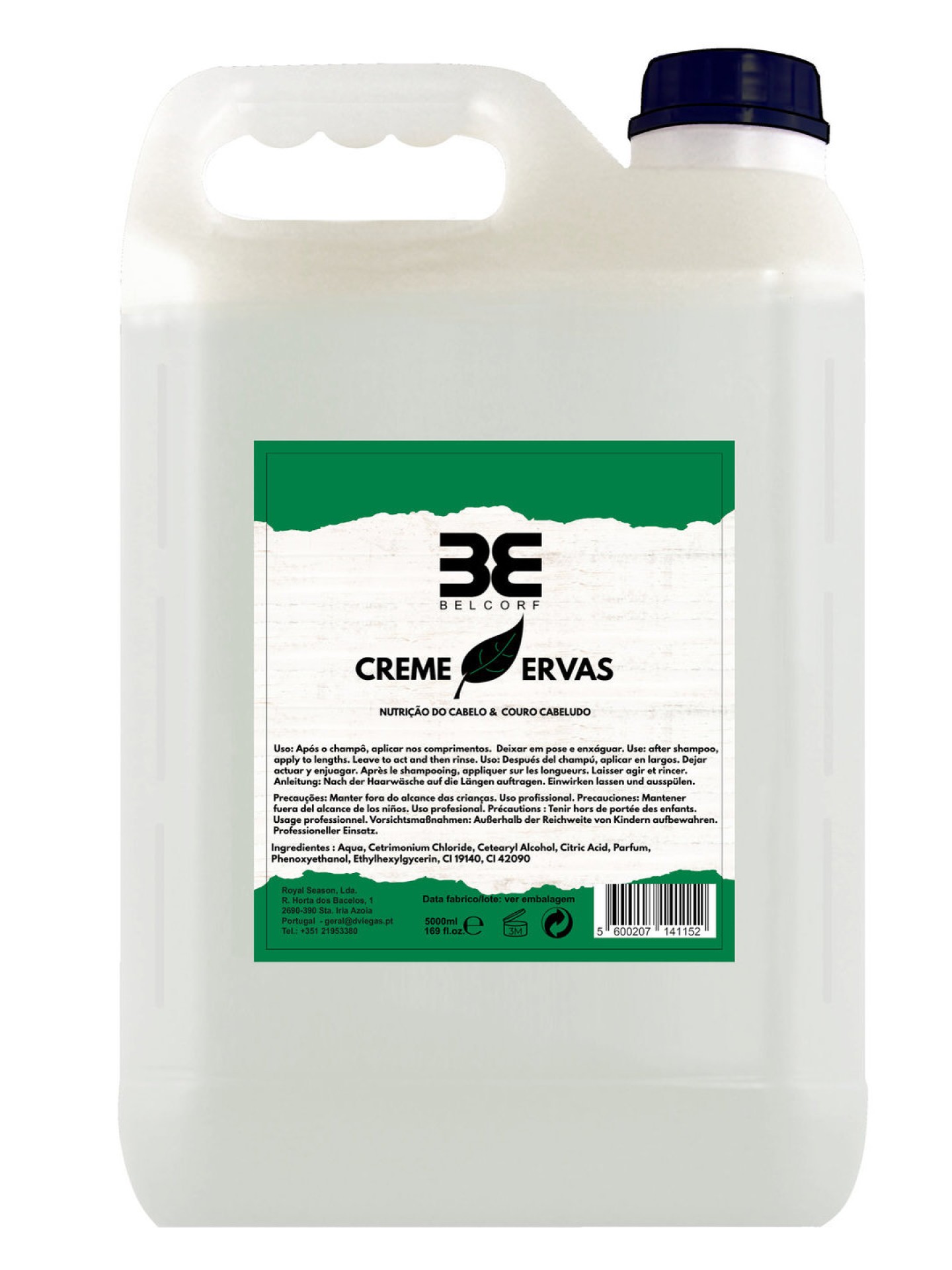 Belcorf Creme Capilar Ervas