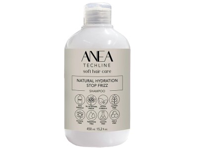 Anea Shampoo Hidratante e Anti-Frizzante Natural 450ml - Image product