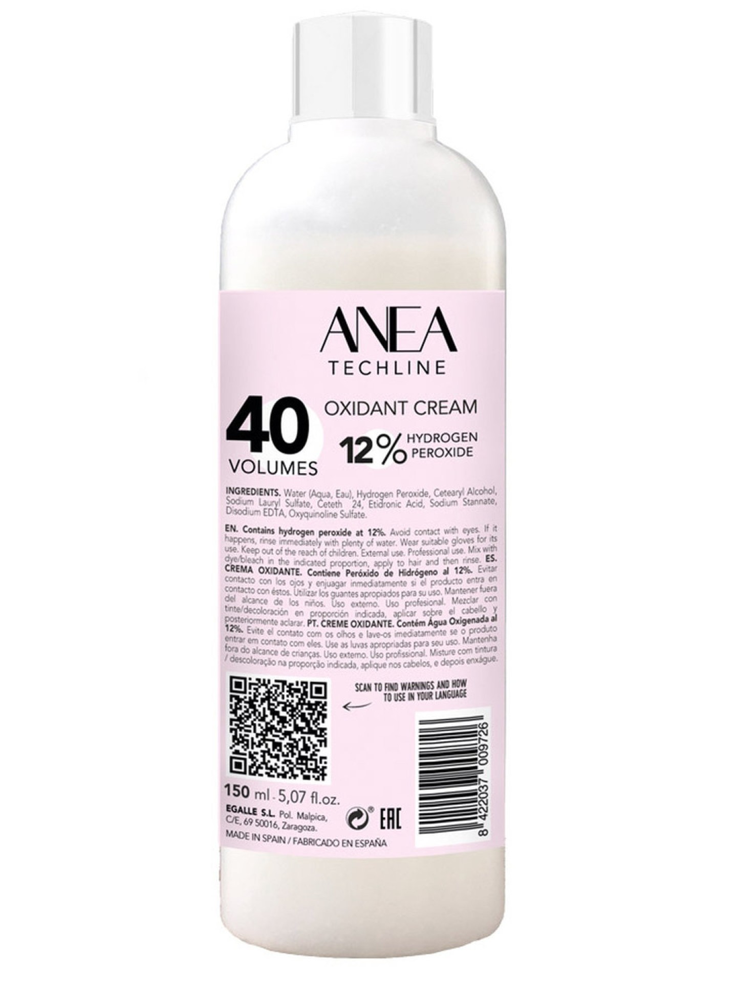 LE Anea Creme Oxidante 40vol 12% 150ml
