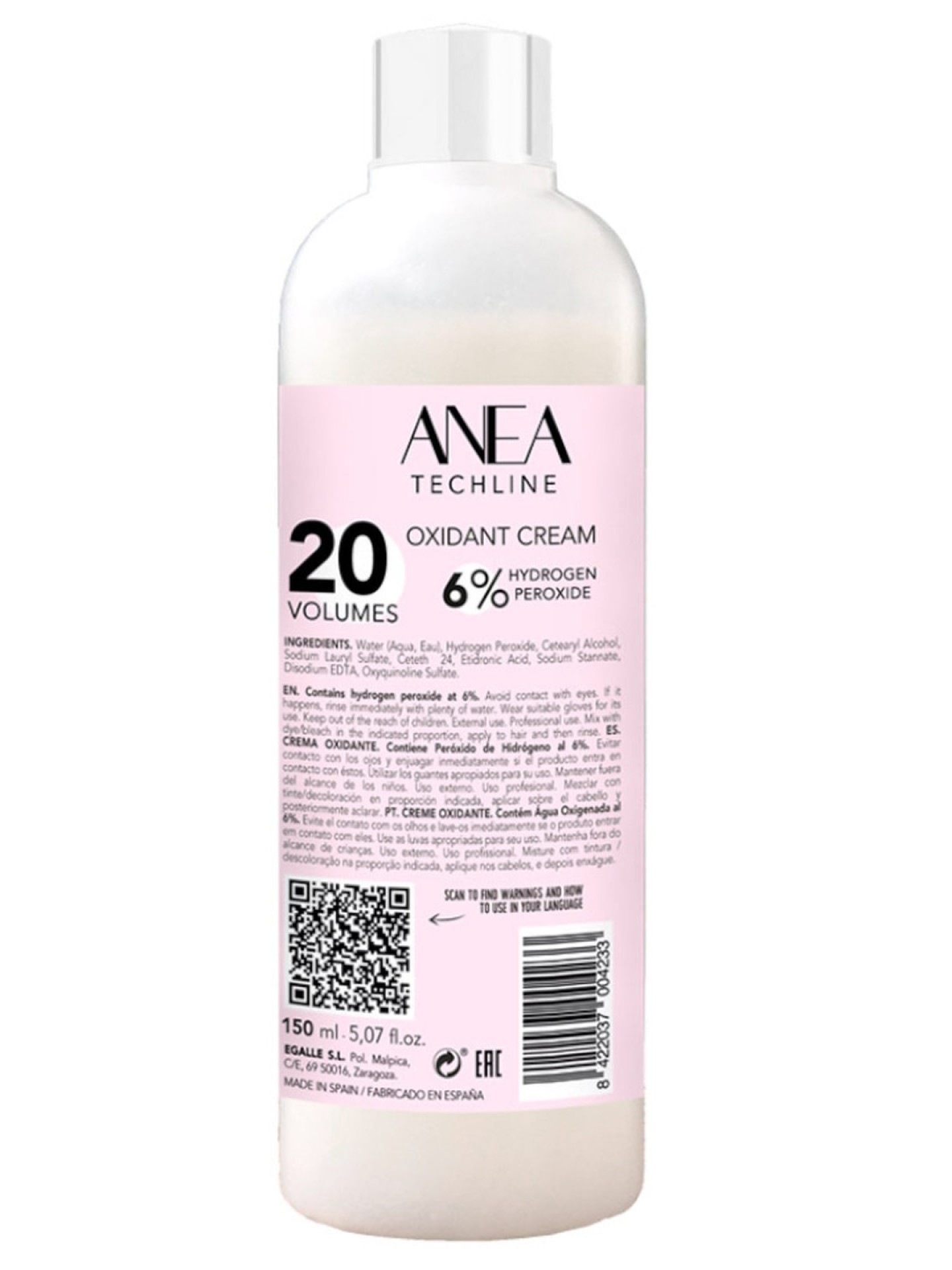 LE Anea Creme Oxidante 20vol 6% 150ml