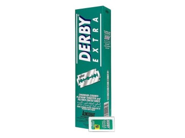 Derby Extra Laminas Cromio 5un.
