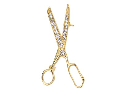 DVC Pregadeira Tesoura Cor Amarelo Brilhantes - Image product