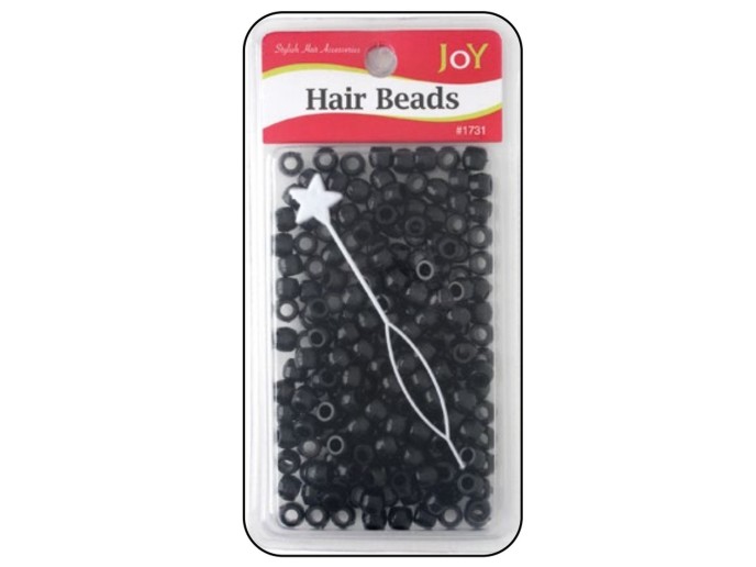 Joy Round Beads 200Ct Black #1731
