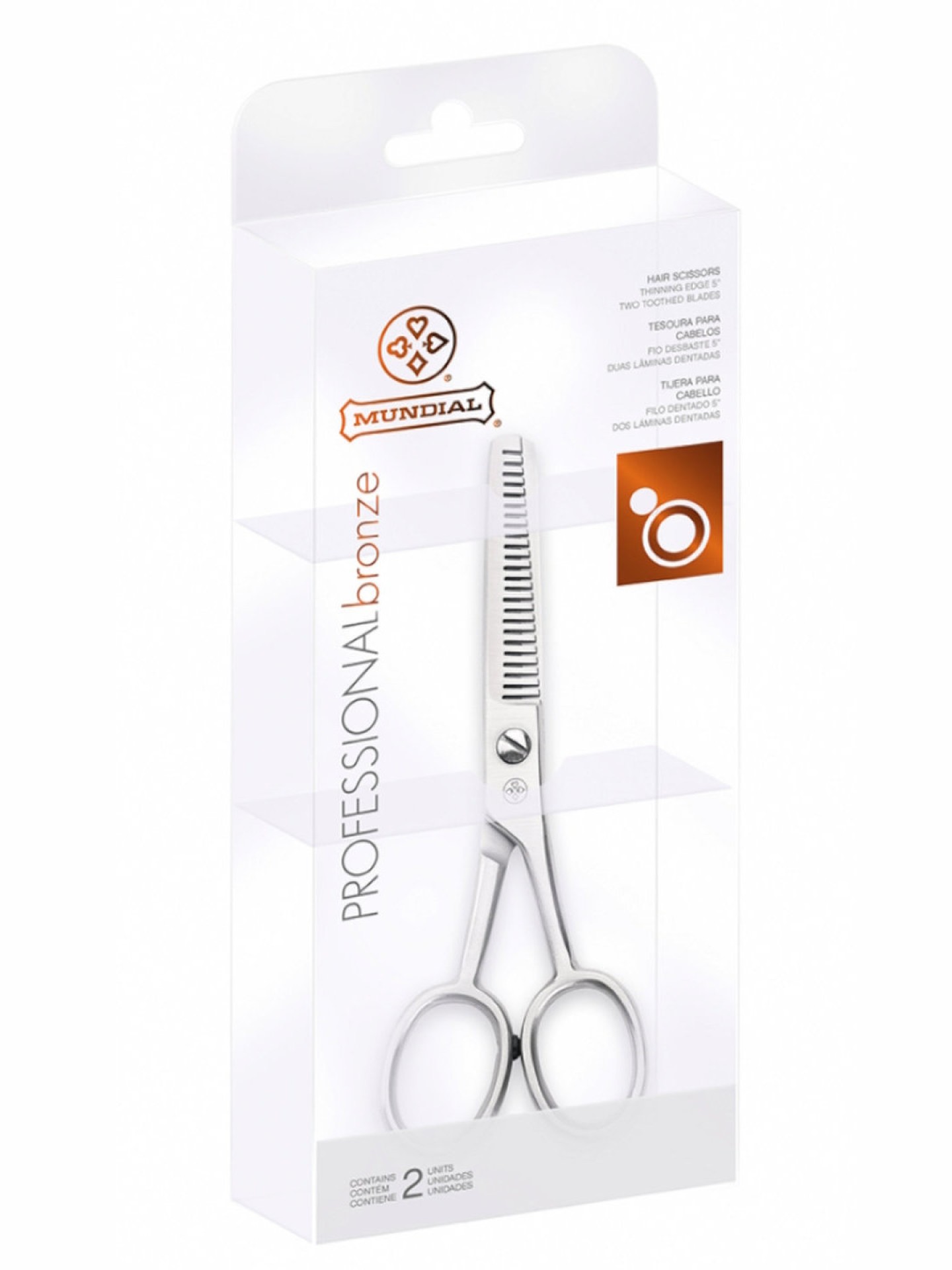 Mundial Tesoura P/ Cabelo Desbaste 5