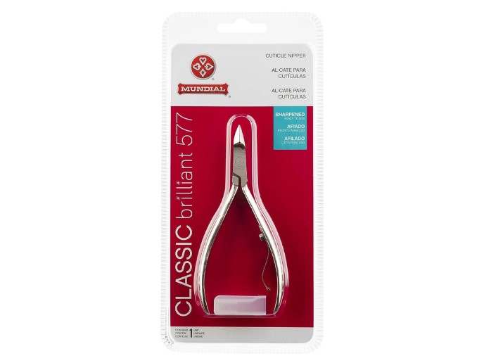 Mundial Alicate P/ Cutículas Classic Brilliant