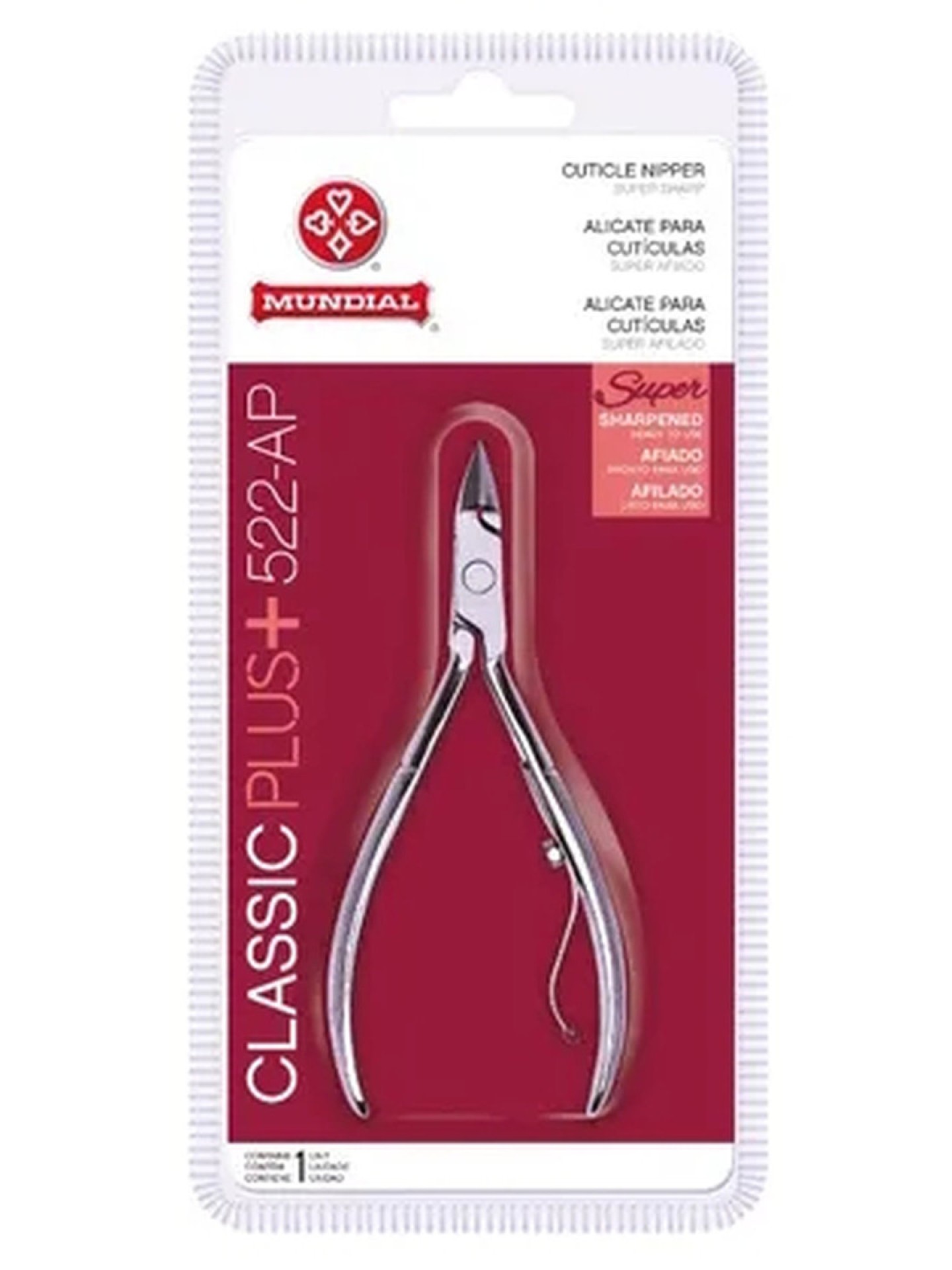 Mundial Alicate P/ Cutículas Classic Plus+