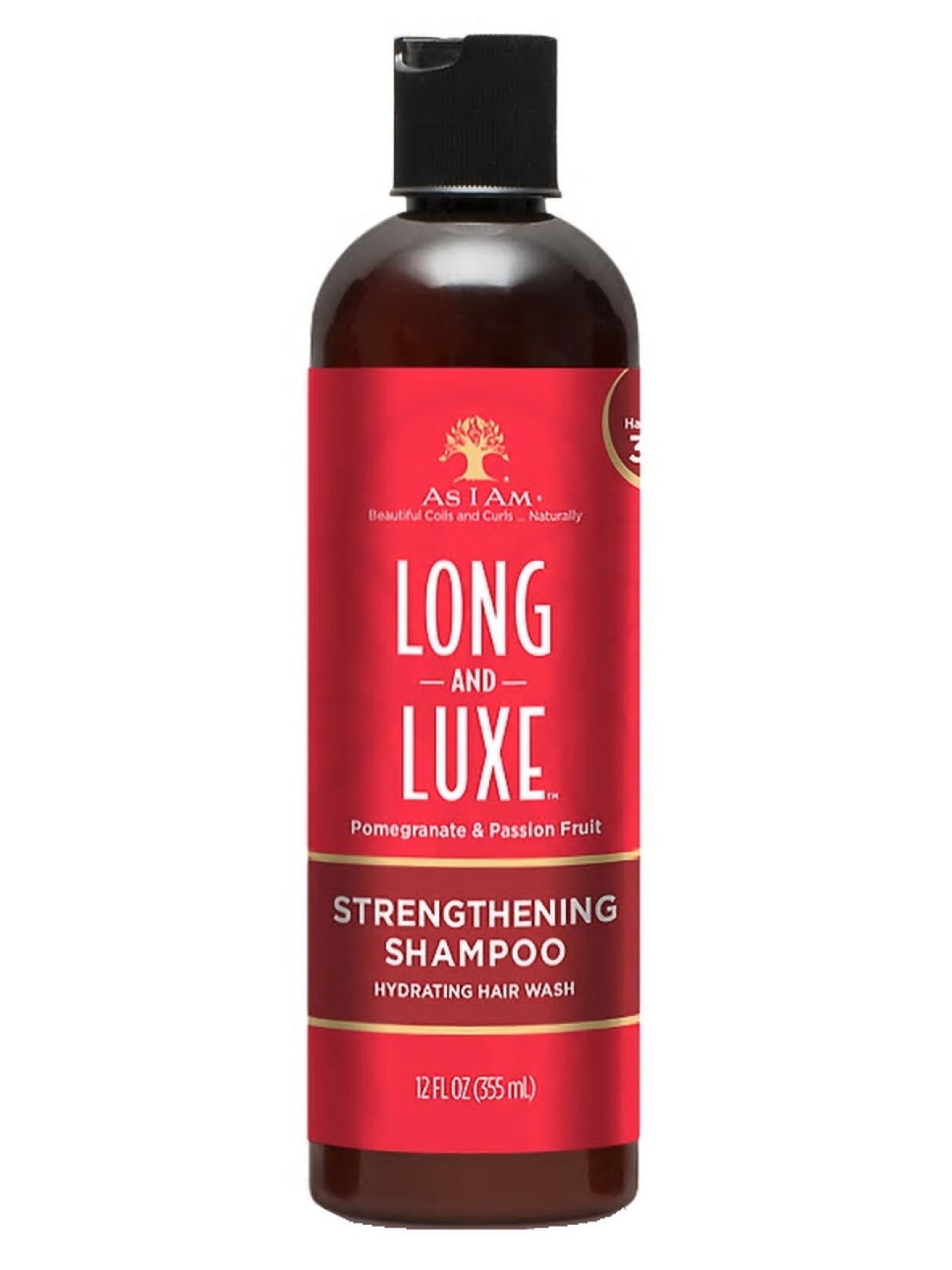 As I Am Long & Luxe Strengthening Shampoo 12oz