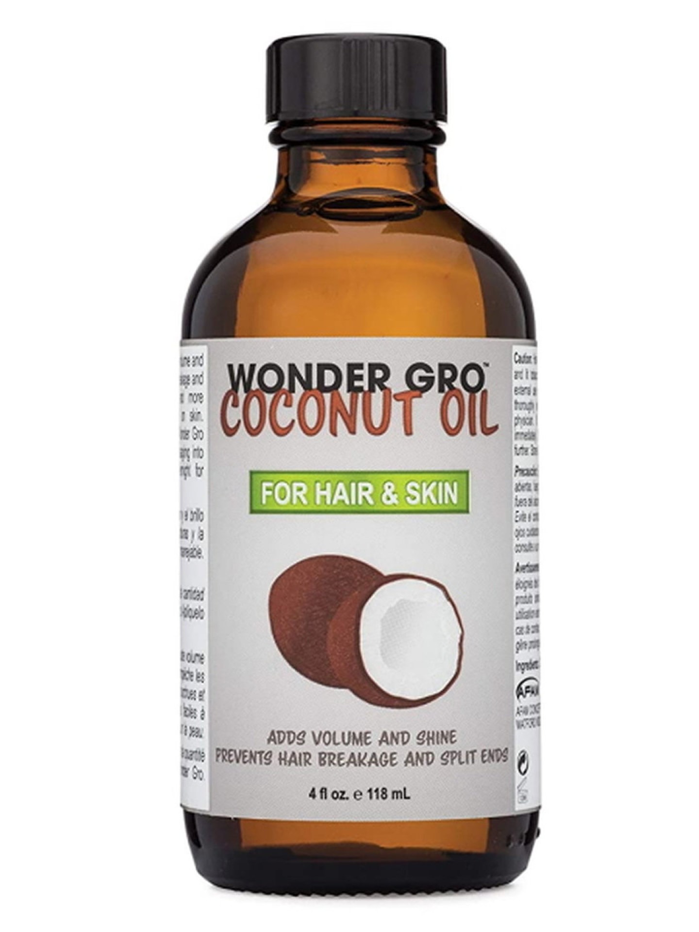 Wonder Gro Coconut Oil 4oz