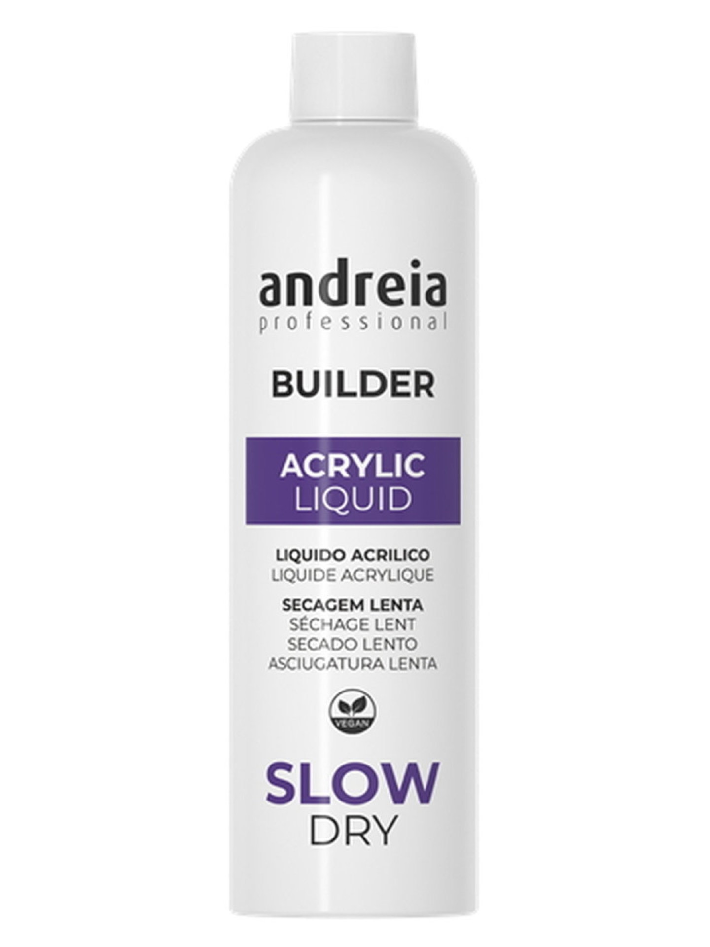 Andreia Liq. Acrílico Sec. Lento 250ml