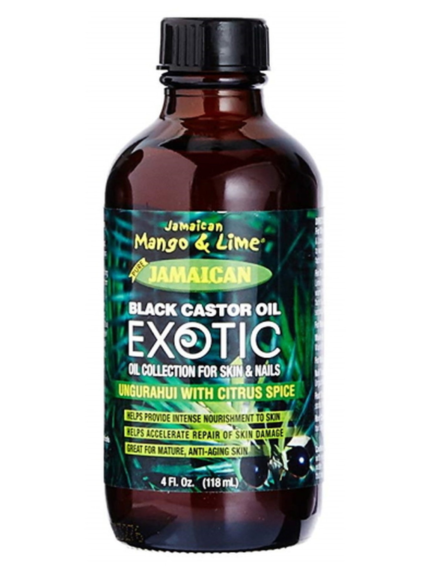 JM Black Castor Oil Ungurahui 4oz.