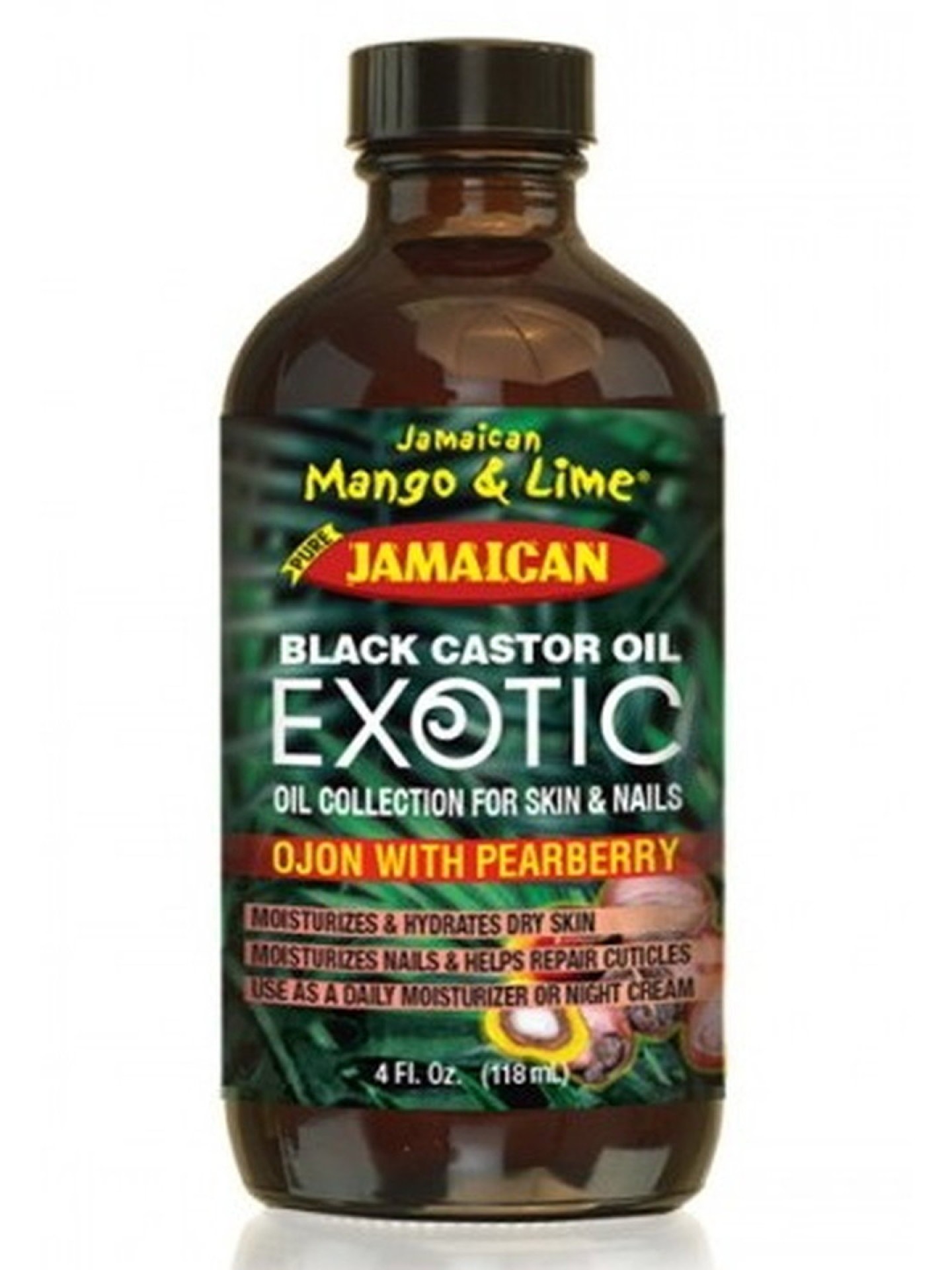 JM Black Castor Oil Ojon 4oz.