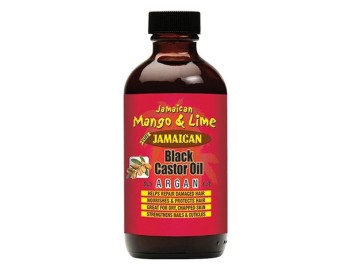 JM Black Castor Oil Argan 4oz.