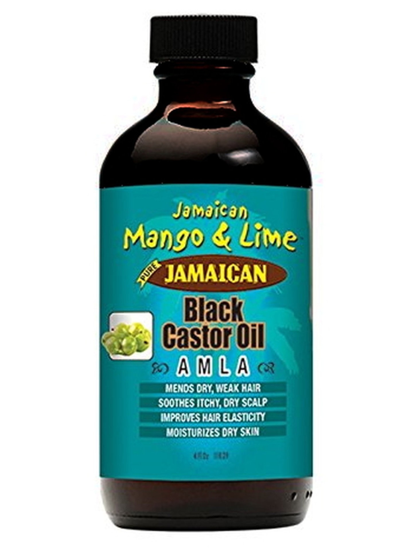 JM Black Castor Oil Amla 4oz.