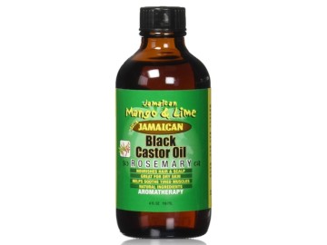 JM Black Castor Oil Rosemary 4oz.