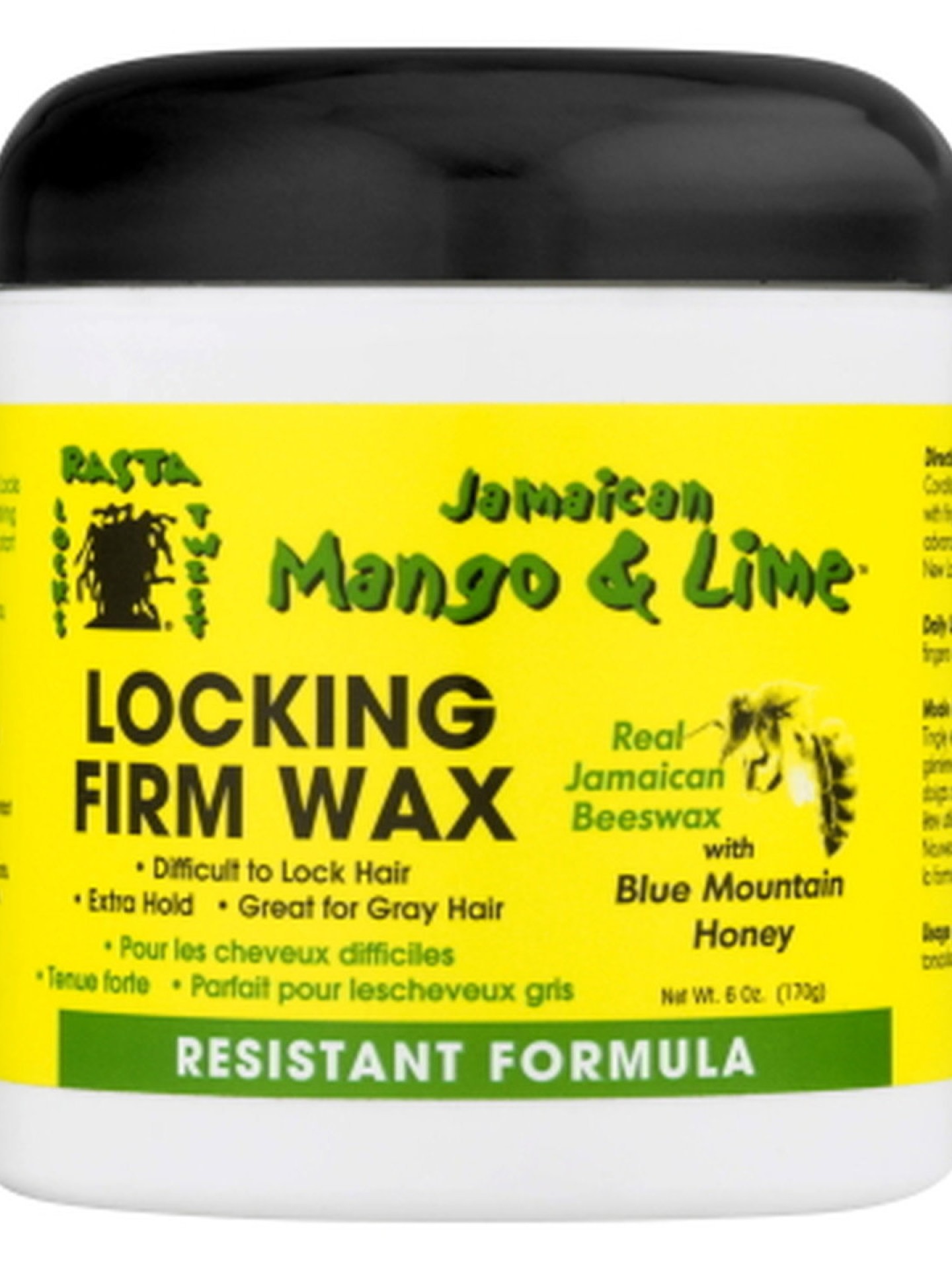 JM Mango & Lime Locking Firm Wax 6oz