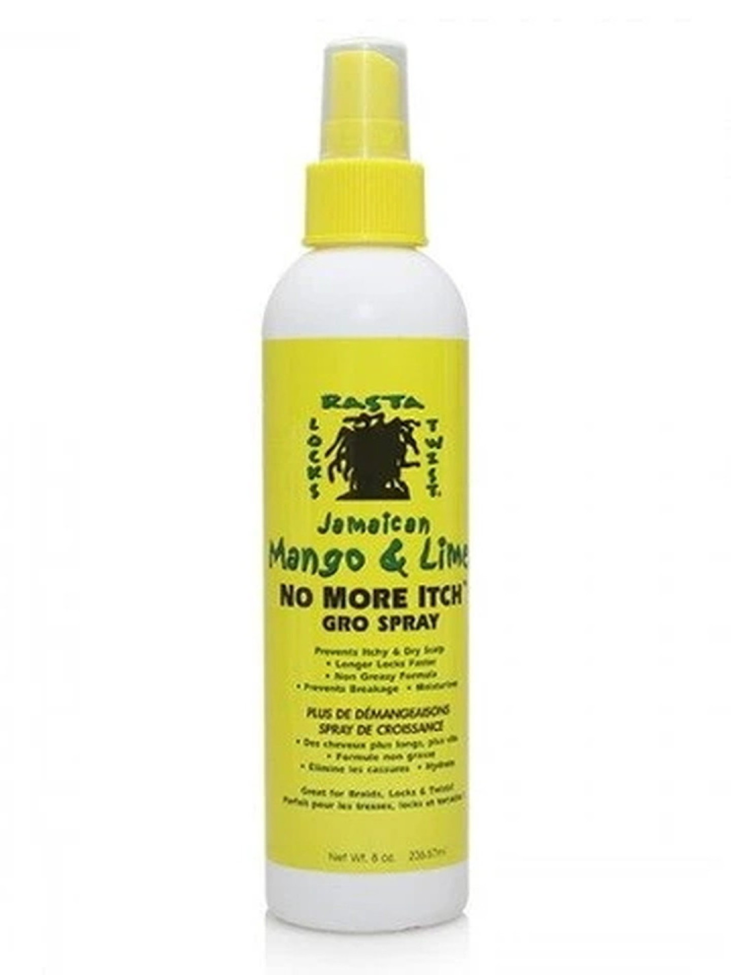 JM Mango & Lime No More Itch Gro Spray 10oz