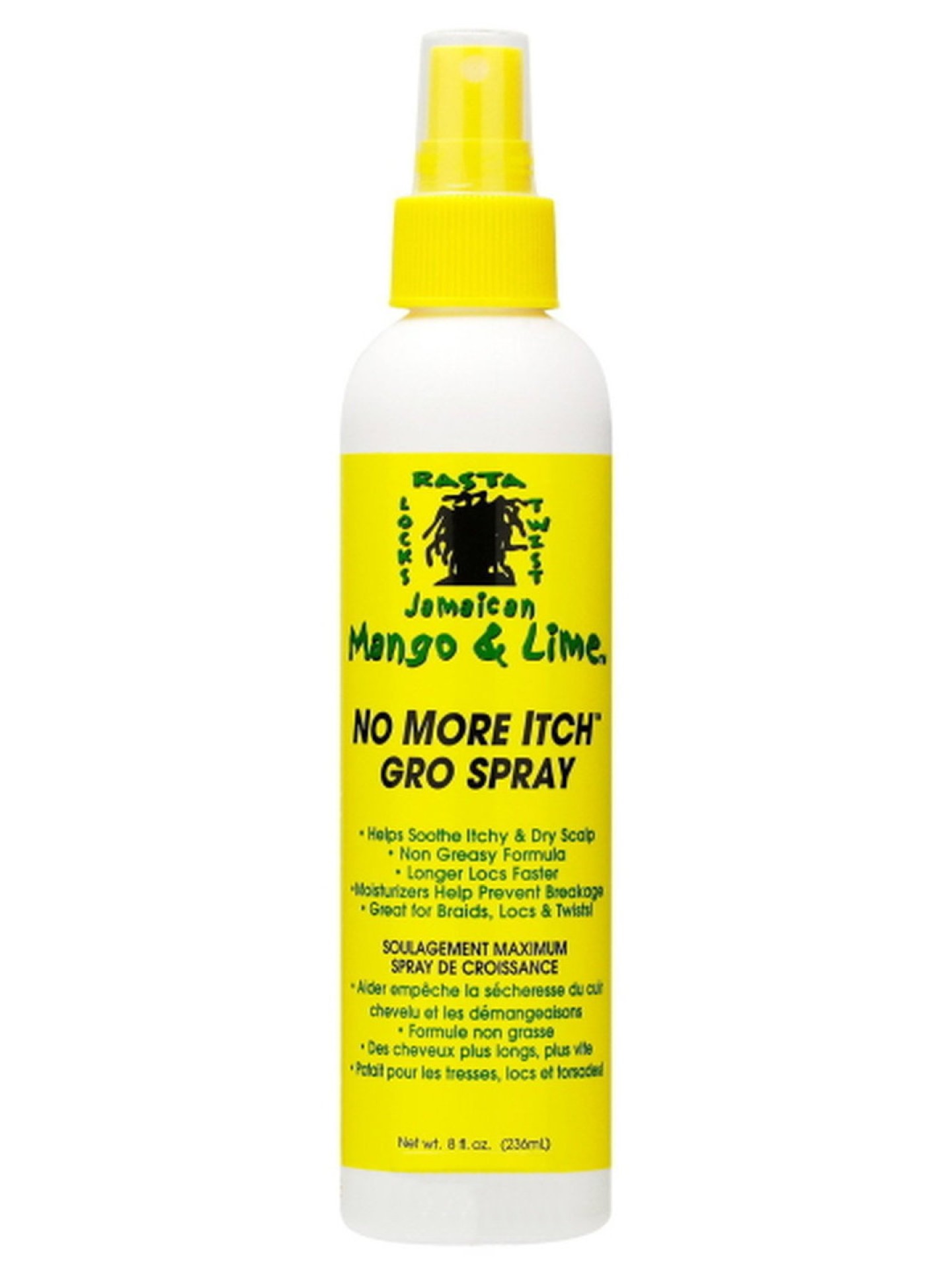JM Mango & Lime Itch Gro Spray 10oz.