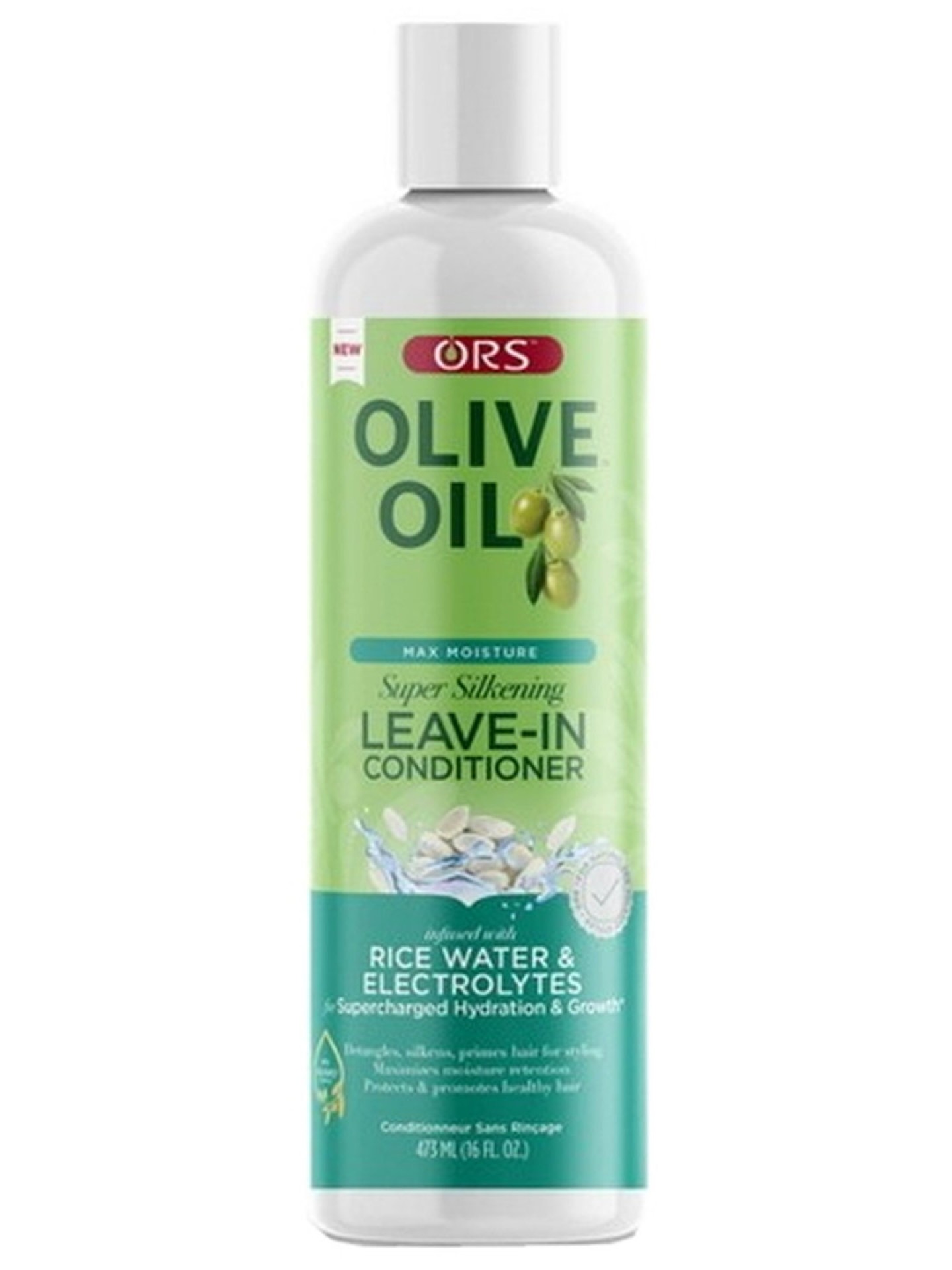 ORS Olive Oil Leave-In Cond Rice Water & Electrolytes 16oz