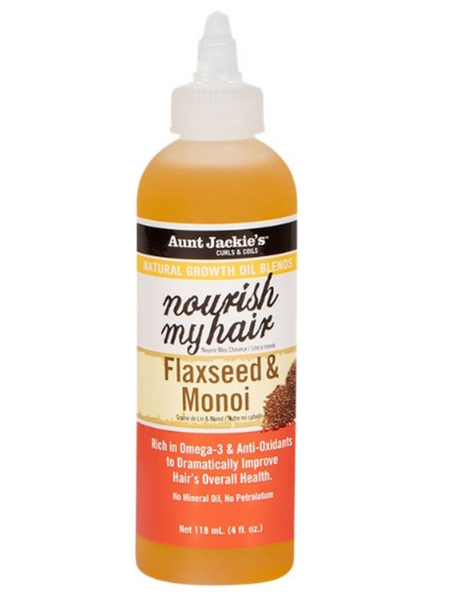 AJ Growth Nourish My Hair Flaxseed & Monoi 4oz