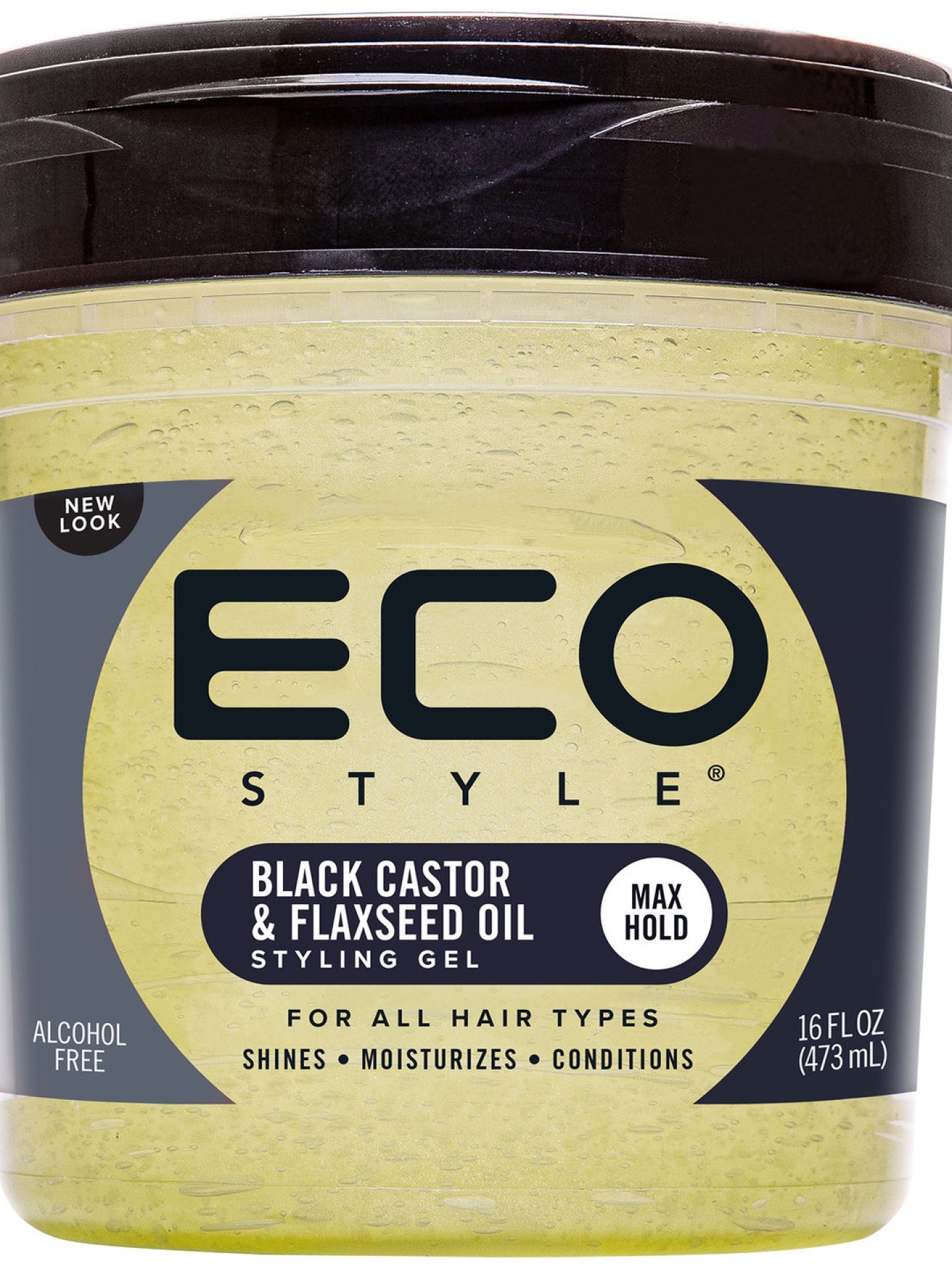ECO Style Gel Black Castor 473ml