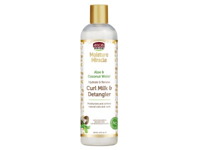 AP Moist Miracle Aloe & Coconut Water Curl Milk & Det. 12oz - Image product